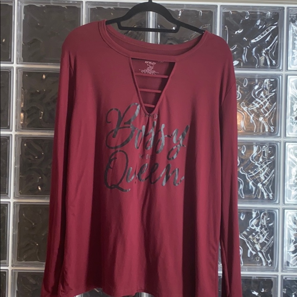 Long Sleeve I’m Not Bossy I’m the Queen shirt